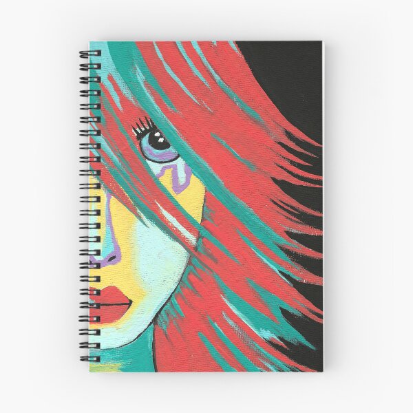 Item preview, Vibrant Woman Face designed and sold by Sartoris Art.