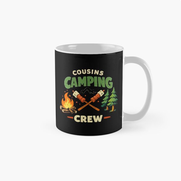 Artikelvorschau, Cousins Camping Crew – Lustige Marshmallow-Kunst am Lagerfeuer entworfen und verkauft von BendyBeasts.