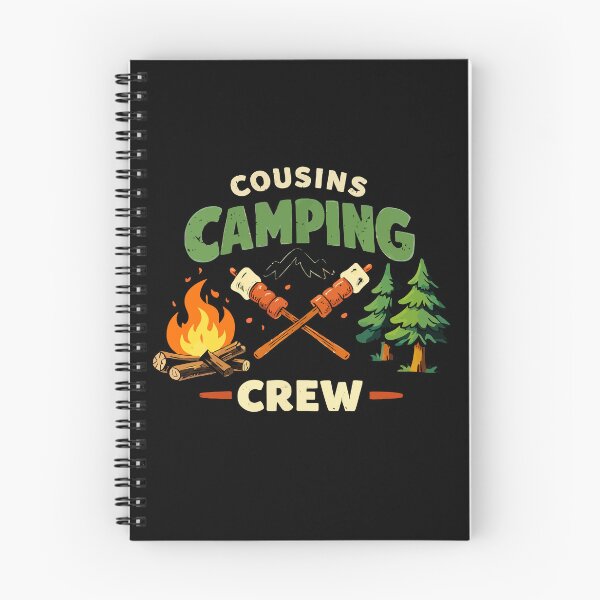 Item preview, Cousins Camping Crew - Funny Campfire Marshmallow Art designed and sold by BendyBeasts.