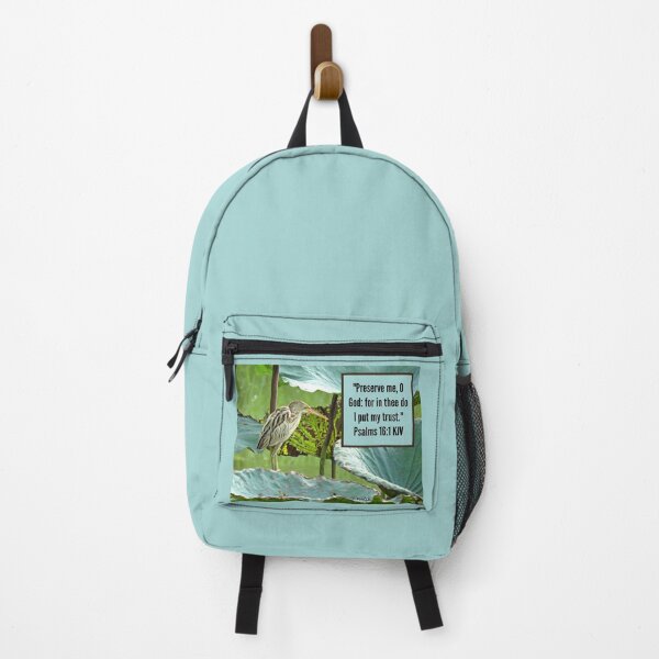 Item preview, Psalm 16:1 Yellow Bittern in a Lotus Pond designed and sold by Linda Walsh.