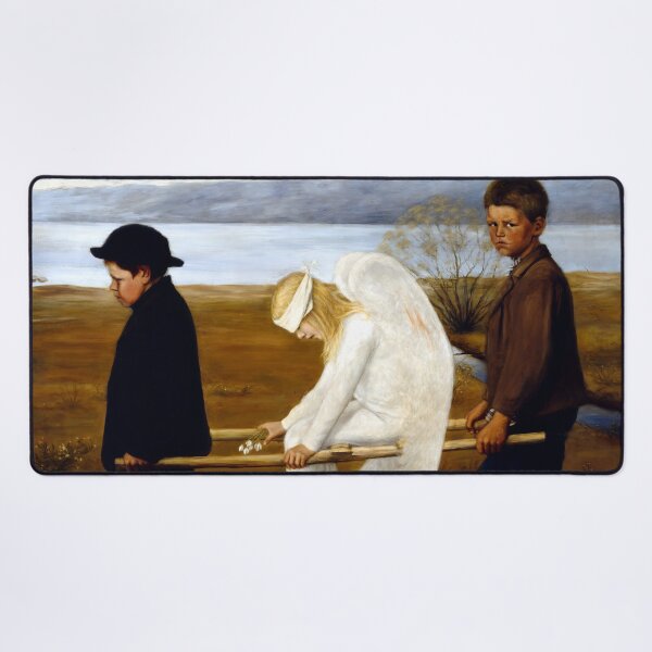 Item preview, Wounded Angel - Hugo Simberg designed and sold by Jon-Baran.