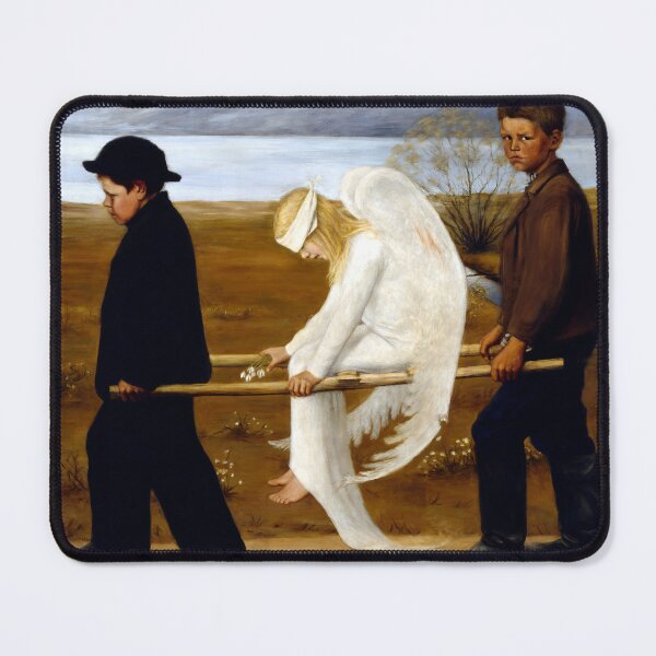 Item preview, Wounded Angel - Hugo Simberg designed and sold by Jon-Baran.