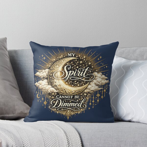 Item preview, My Spirit Cannot Be Dimmed | Celestial Moon Art designed and sold by 'VARI'.