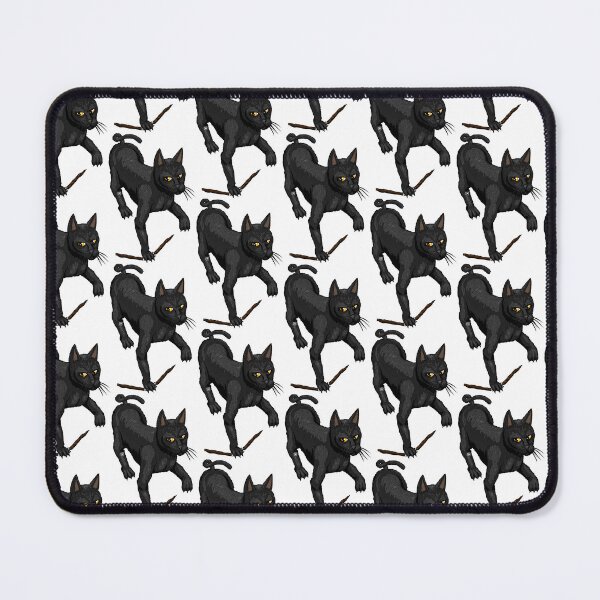 Item preview, Black Cat Pattern designed and sold by Colmeia de Ideias.