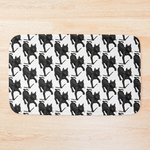 Item preview, Black Cat Pattern designed and sold by Colmeia de Ideias.