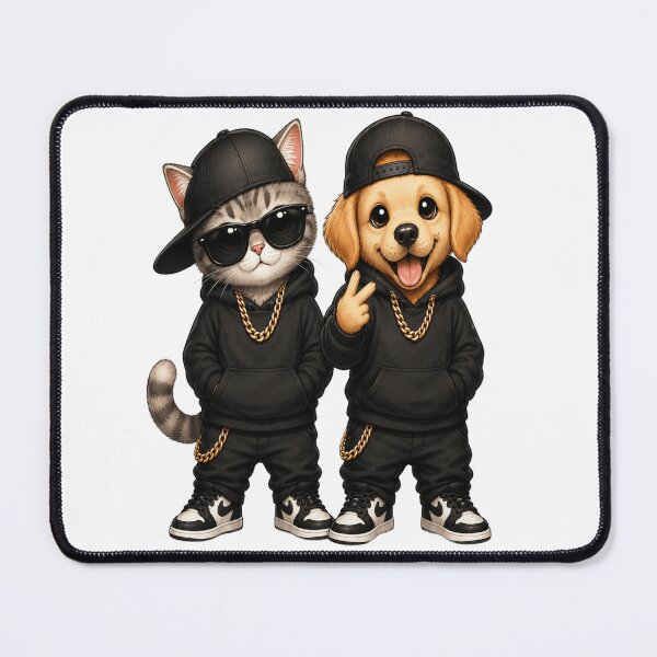 Item preview, Gatto e Cane Street Style Kawaii designed and sold by RipantinaFantasy .