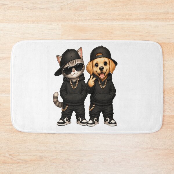 Item preview, Gatto e Cane Street Style Kawaii designed and sold by RipantinaFantasy .