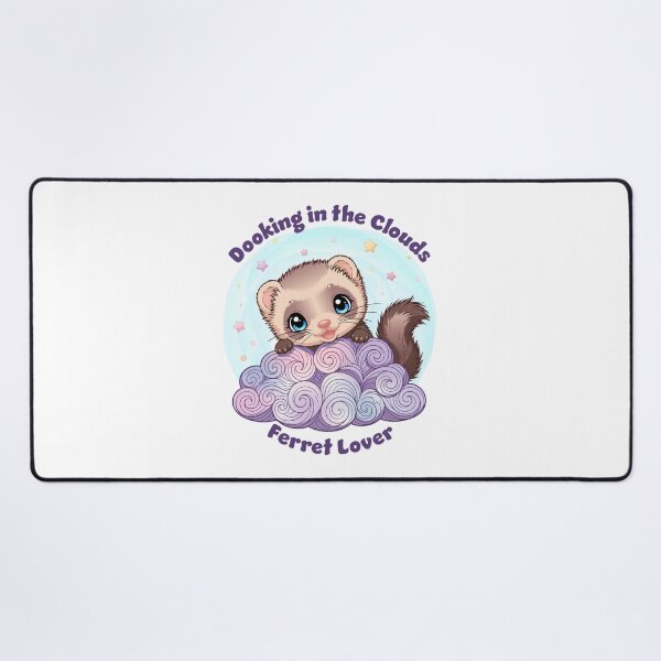 Item preview, Cute Ferret – Dooking in the Clouds designed and sold by Lily's World.