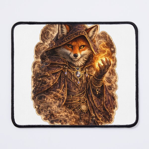 Item preview, Mystic Sorcerer Fox designed and sold by VerdePegajoso.