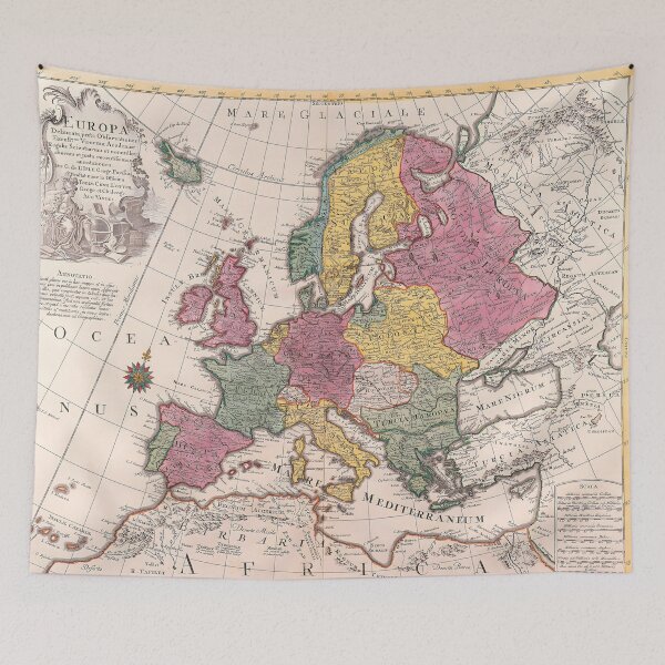 Item preview, European cartography map designed and sold by interdesigner.