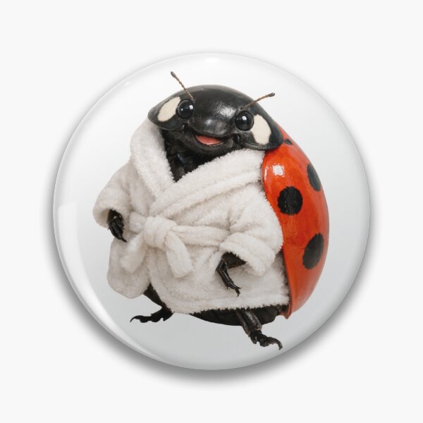 Item preview, Relaxing Bathrobe Ladybird designed and sold by Sillytoe.