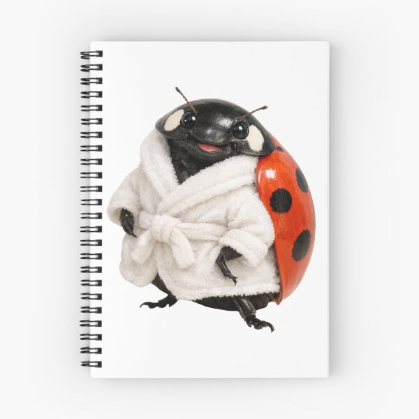 Item preview, Relaxing Bathrobe Ladybird designed and sold by Sillytoe.