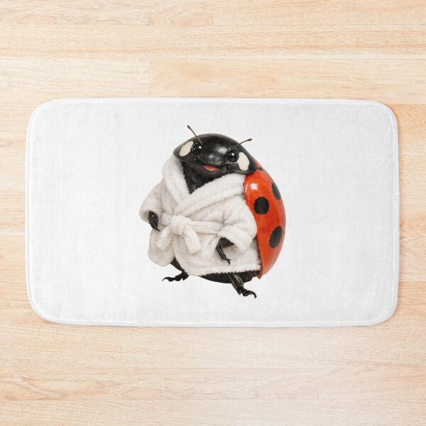 Item preview, Relaxing Bathrobe Ladybird designed and sold by Sillytoe.