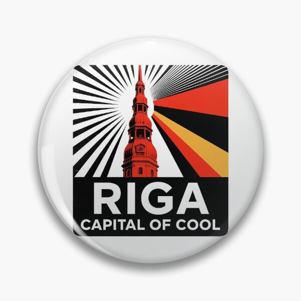 Item preview, Riga Latvia Travel Souvenir - House of Blackheads & Old Town Art designed and sold by OzzFrequency.