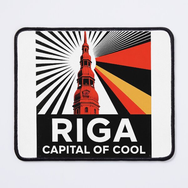 Item preview, Riga Latvia Travel Souvenir - House of Blackheads & Old Town Art designed and sold by OzzFrequency.
