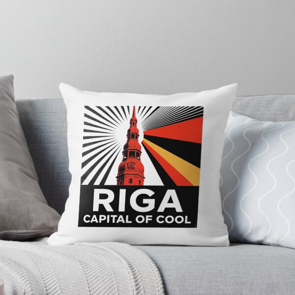 Item preview, Riga Latvia Travel Souvenir - House of Blackheads & Old Town Art designed and sold by OzzFrequency.