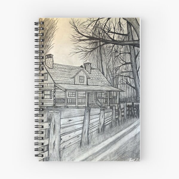 Item preview, Old Time Cabin designed and sold by Haxson37art.