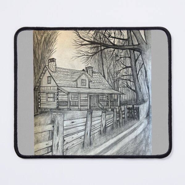 Item preview, Old Time Cabin designed and sold by Haxson37art.
