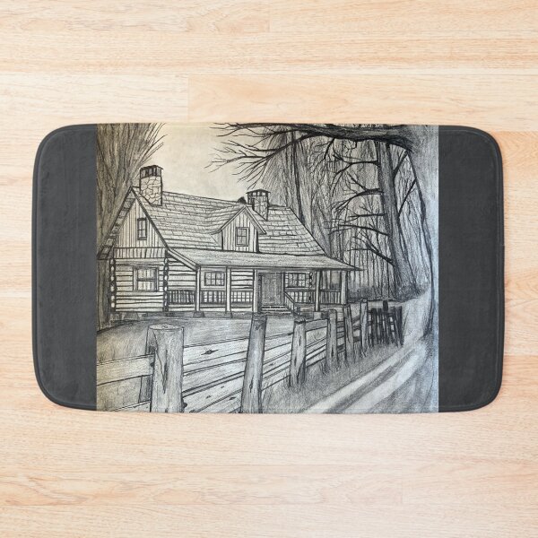 Item preview, Old Time Cabin designed and sold by Haxson37art.