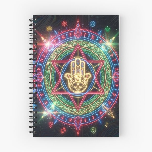 Item preview, The Neon Nexus: Shield of Prosperity" designed and sold by RavenCrow444.
