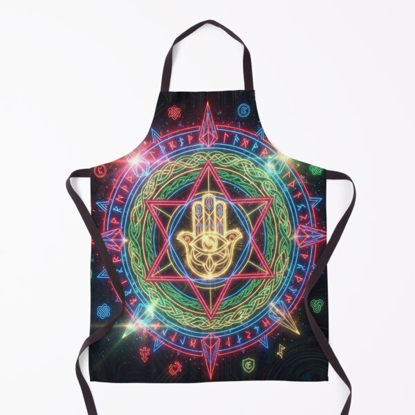 Item preview, The Neon Nexus: Shield of Prosperity" designed and sold by RavenCrow444.