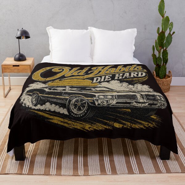 Item preview, Classic Retro Oldsmobile Cutlass Muscle Car designed and sold by BlueLineLAX.