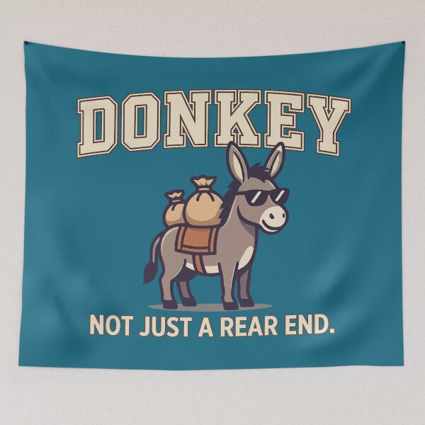 Item preview, Donkey Not Just A Rear End Cool Donkey Sunglasses designed and sold by Amir Faysal.