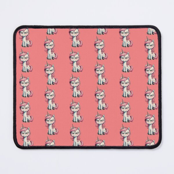 Item preview, Slightly Annoyed Kawaii Unicorn Sketch designed and sold by Uniquely Yours.