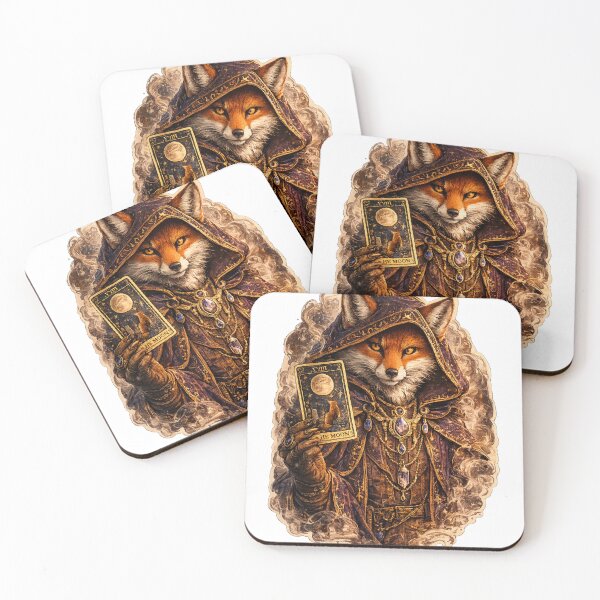 Item preview, Tarot Reader Fox designed and sold by VerdePegajoso.