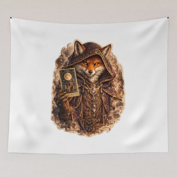 Item preview, Tarot Reader Fox designed and sold by VerdePegajoso.