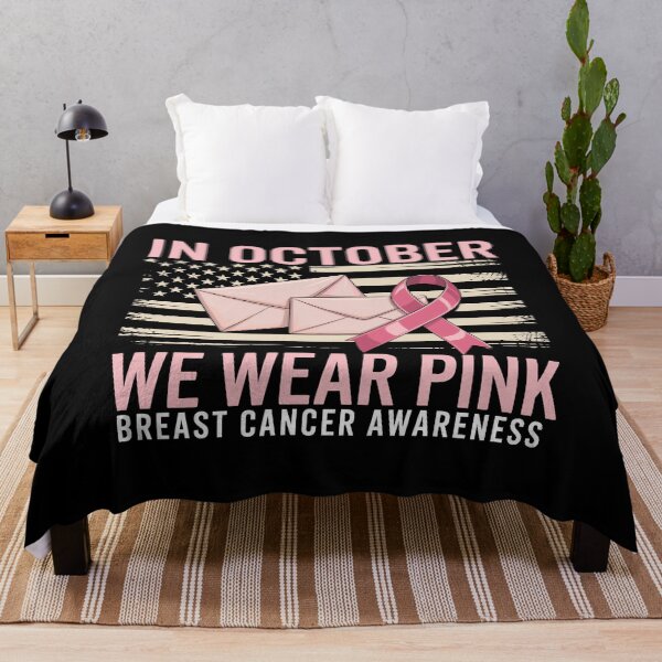 Item preview, In October We Wear Pink Breast Cancer Awareness | Postal Worker Pink Ribbon | USPS Support Gift designed and sold by 76Valeria.