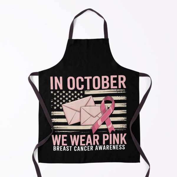 Item preview, In October We Wear Pink Breast Cancer Awareness | Postal Worker Pink Ribbon | USPS Support Gift designed and sold by 76Valeria.