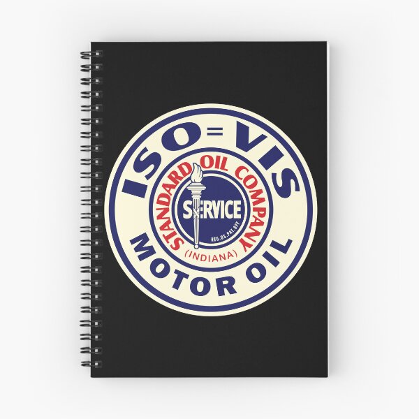 Item preview, ISO VIS Motor Oil vintage sign reproduction designed and sold by htrdesigns.