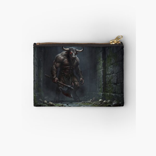 Item preview, The Minotaur of the Labyrinth - Dark Epic Greek Mythology Monster designed and sold by TheRichGallery.