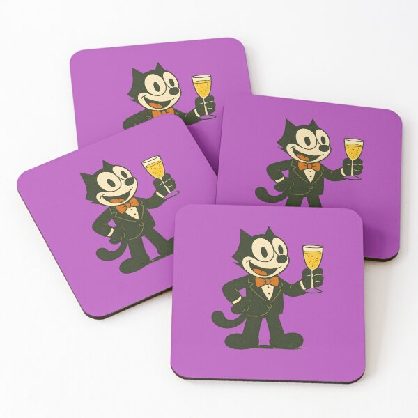Item preview, FELIX CAT ELEGANT AT A PARTY designed and sold by infinitearte.