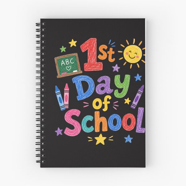 Item preview, 1st Day of School - Crayon Rainbow ABC Sunshine Design designed and sold by Lozarux.