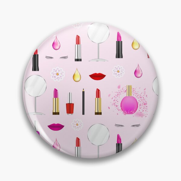 Artikelvorschau, Pinkfarbenes Make-up-Muster für Beauty-Liebhaber entworfen und verkauft von GraffiTimi.