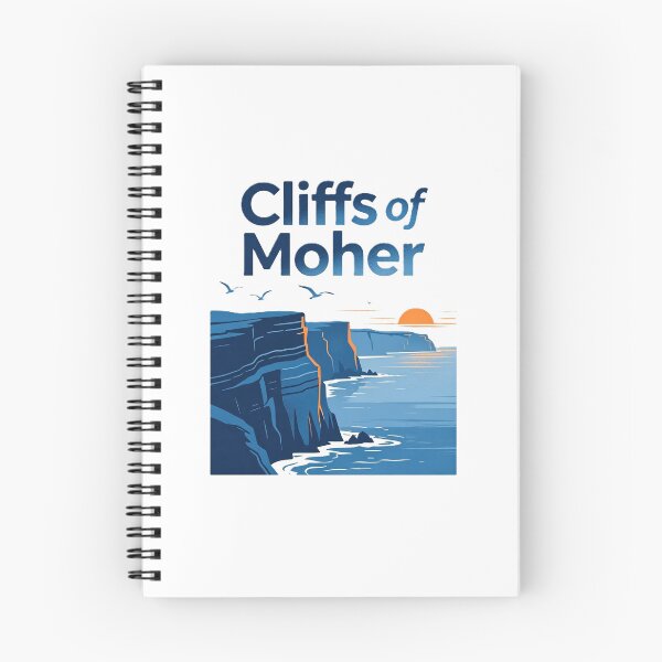 Item preview, Cliffs of Moher – Iconic Irish Coastal Landscape Travel Design designed and sold by VladisWorld.