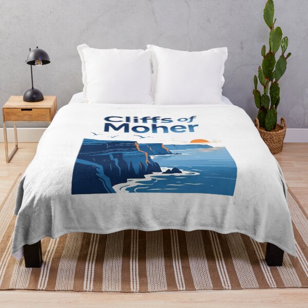 Item preview, Cliffs of Moher – Iconic Irish Coastal Landscape Travel Design designed and sold by VladisWorld.