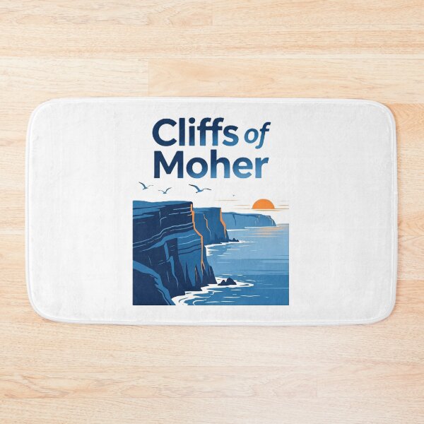 Item preview, Cliffs of Moher – Iconic Irish Coastal Landscape Travel Design designed and sold by VladisWorld.
