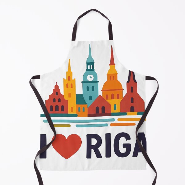 Item preview, Riga Latvia Travel Souvenir - House of Blackheads & Old Town Art designed and sold by OzzFrequency.