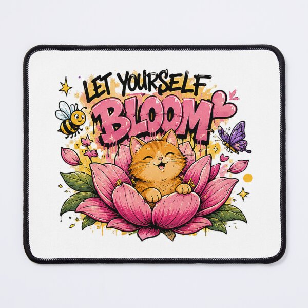 Item preview, Let Yourself Bloom | Street Art Design designed and sold by Spark Cottage.