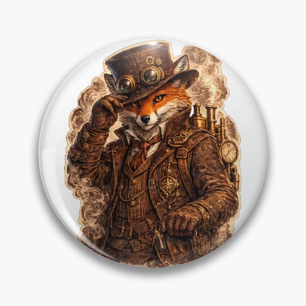 Item preview, Steampunk Fox designed and sold by VerdePegajoso.