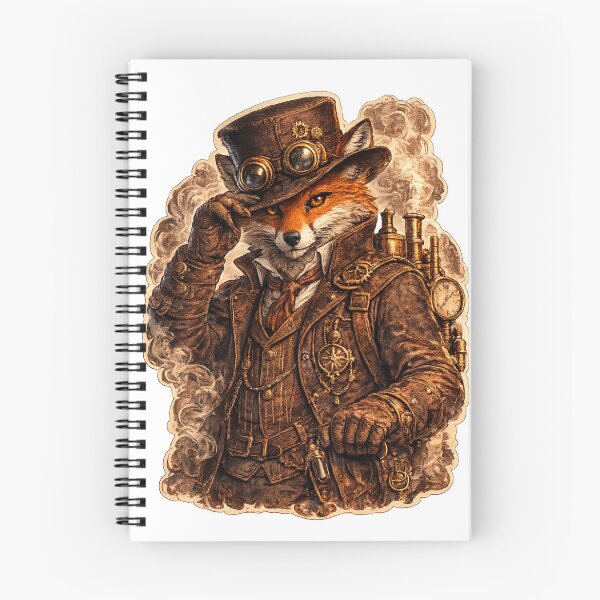 Item preview, Steampunk Fox designed and sold by VerdePegajoso.