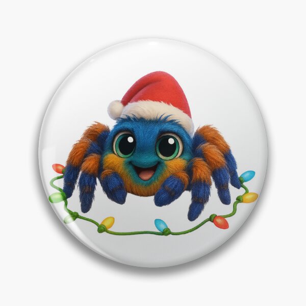Item preview, Christmas Green Bottle Blue Tarantula designed and sold by Sillytoe.