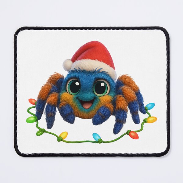 Item preview, Christmas Green Bottle Blue Tarantula designed and sold by Sillytoe.