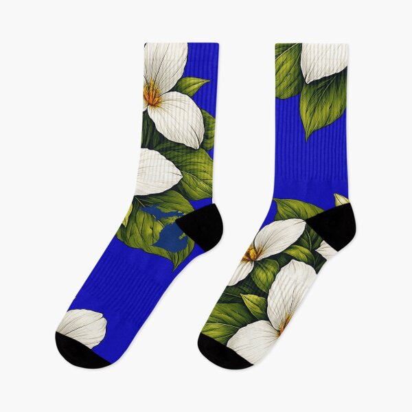 Item preview, Michigan Trilliums | State Wildflower Artwork designed and sold by FreshWaterWares.