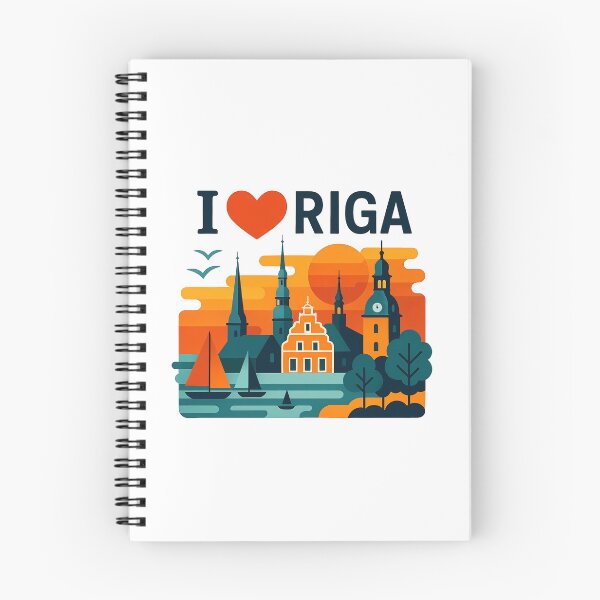 Item preview, Riga Latvia Travel Souvenir - House of Blackheads & Old Town Art designed and sold by OzzFrequency.