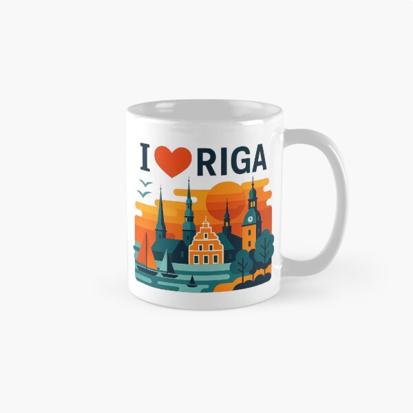 Item preview, Riga Latvia Travel Souvenir - House of Blackheads & Old Town Art designed and sold by OzzFrequency.