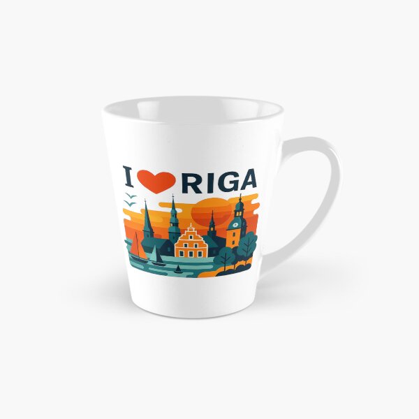 Item preview, Riga Latvia Travel Souvenir - House of Blackheads & Old Town Art designed and sold by OzzFrequency.